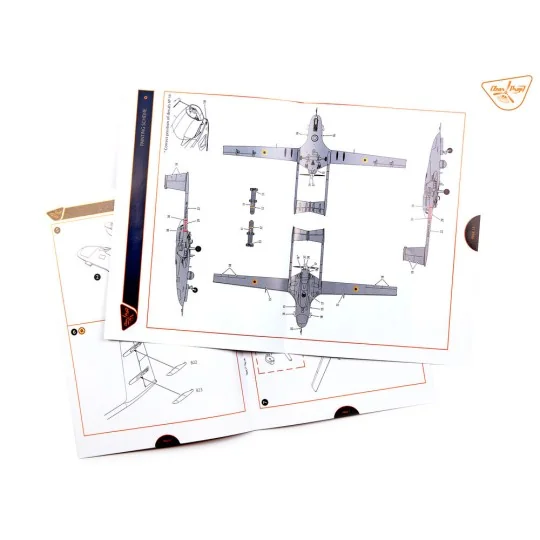 TB.2 UAV UKRAINIAN ARMY, 1/72 - Clear Prop Models CP72033