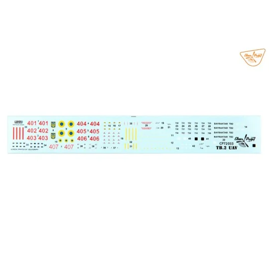 TB.2 UAV UKRAINIAN ARMY, 1/72 - Clear Prop Models CP72033