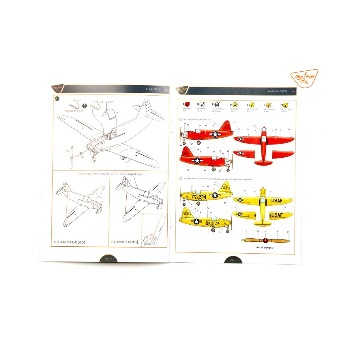 Culver PQ-14A/B, 1/72 - Clear Prop Models CP72036