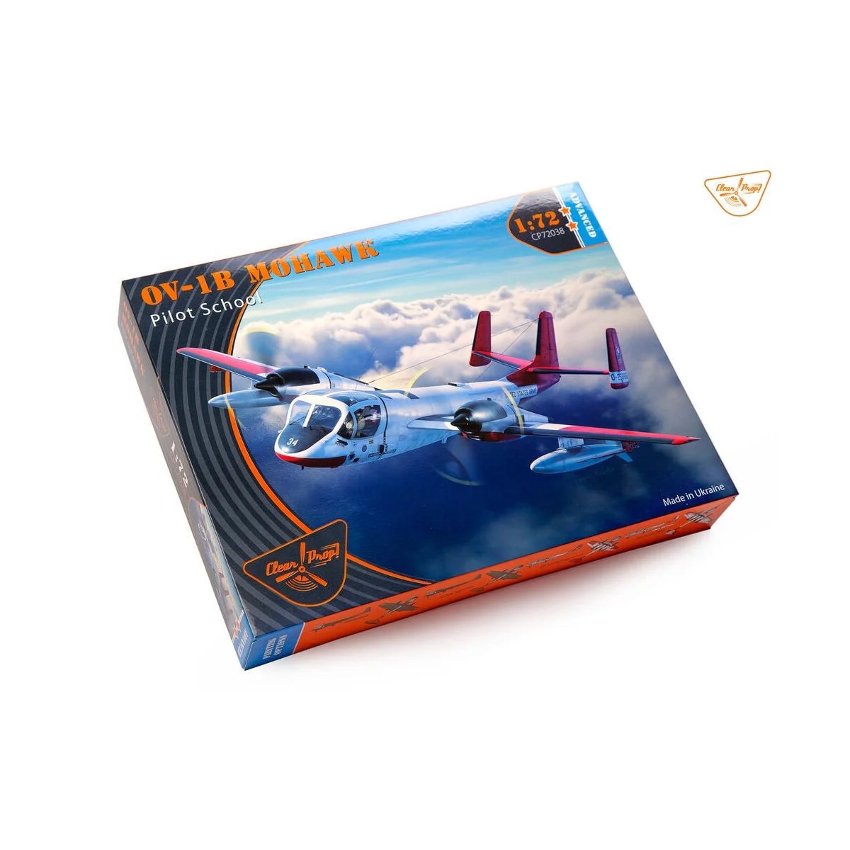 OV-1B Mohawk Pilot School, 1/72 - Clear Prop Models CP72038