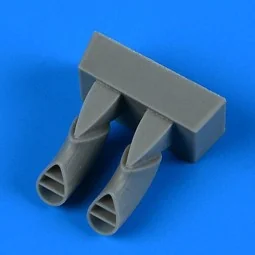 OV-10A Bronco exhaust for ICM, 1/48 - Quickboost QB49 040