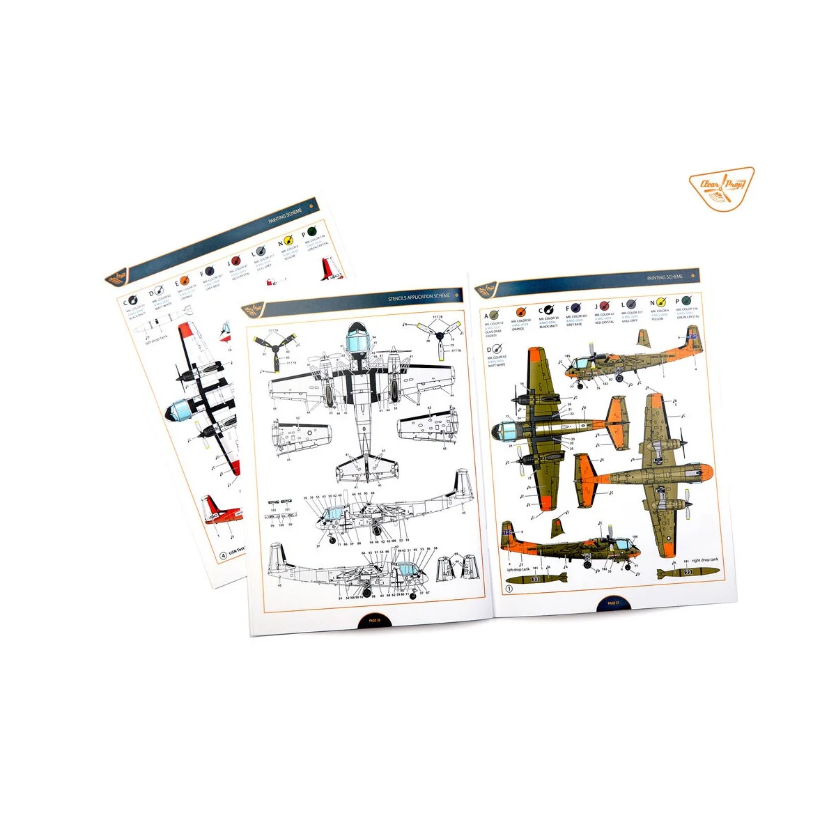OV-1B Mohawk Pilot School, 1/72 - Clear Prop Models CP72038