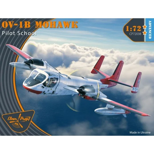 OV-1B Mohawk Pilot School, 1/72 - Clear Prop Models CP72038