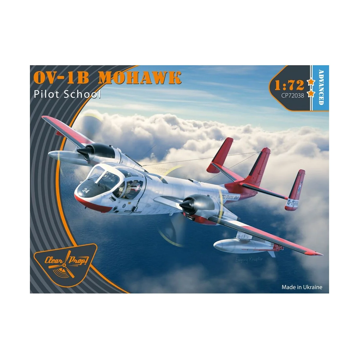 OV-1B Mohawk Pilot School, 1/72 - Clear Prop Models CP72038