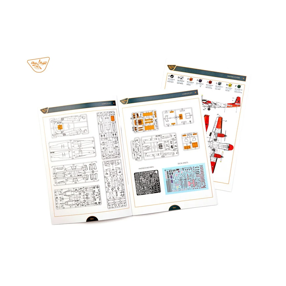 OV-1B Mohawk Pilot School, 1/72 - Clear Prop Models CP72038