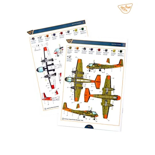 OV-1B Mohawk Pilot School, 1/72 - Clear Prop Models CP72038