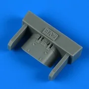 Su-25 Frogfoot canopy armor plate for ZVEZDA, 1/48 - Quickboost QB4... Su-25 Frogfoot canopy armor plate for ZVEZDA, 1/48 - Quickboost QB4...