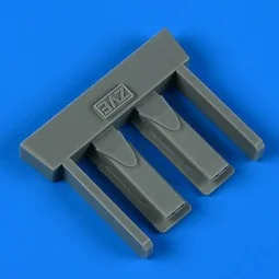 Su-25 Frogfoot vartical tail intake for ZVEZDA - Quickboost QB49 045