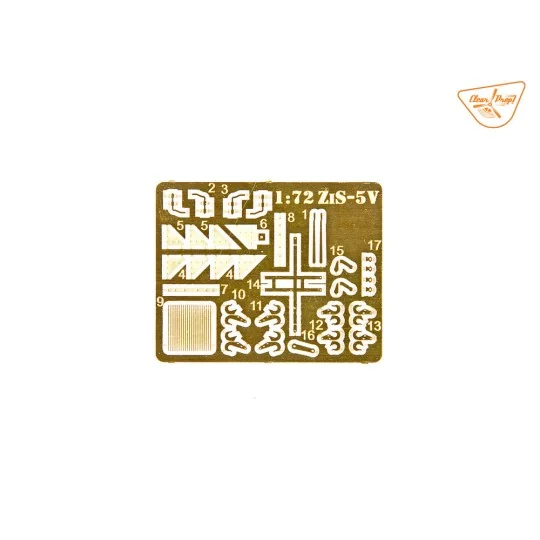 ZiS-5V, 1/72 - Clear Prop Models CP72043 ZiS-5V, 1/72 - Clear Prop Models CP72043