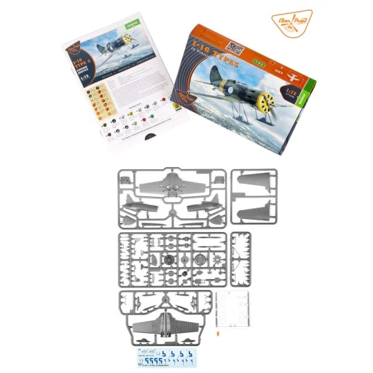 I-16 type 5 In Finnish Service, 1/72 - Clear Prop Models CP72048 I-16 type 5 In Finnish Service, 1/72 - Clear Prop Models CP72048