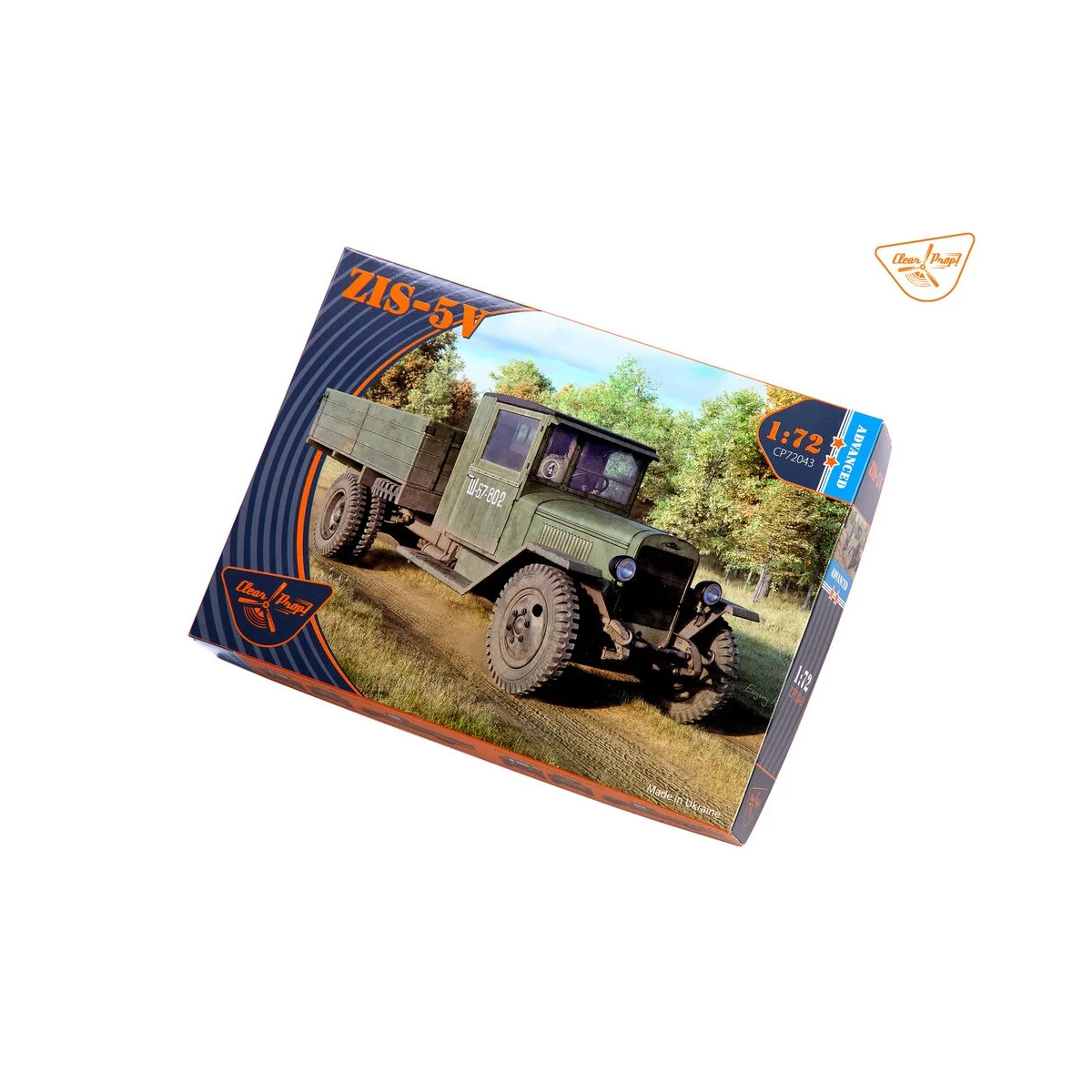 ZiS-5V, 1/72 - Clear Prop Models CP72043 ZiS-5V, 1/72 - Clear Prop Models CP72043