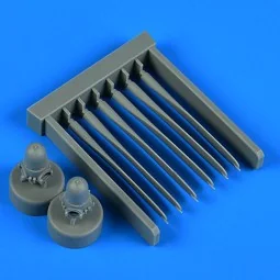 B-25J Mitchell propellers HK MODEL, 1/48 - Quickboost QB49 048