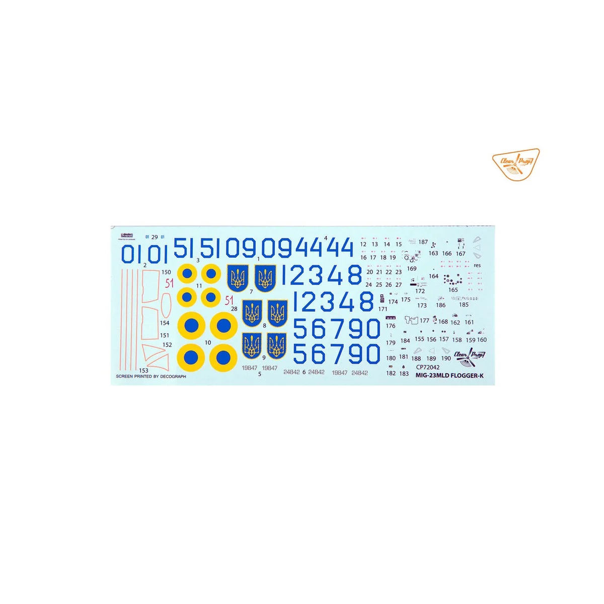 MiG-23MLD The last Ukrainian Flogger-?, 1/72 - Clear Prop Models CP... MiG-23MLD The last Ukrainian Flogger-?, 1/72 - Clear Prop Models CP...