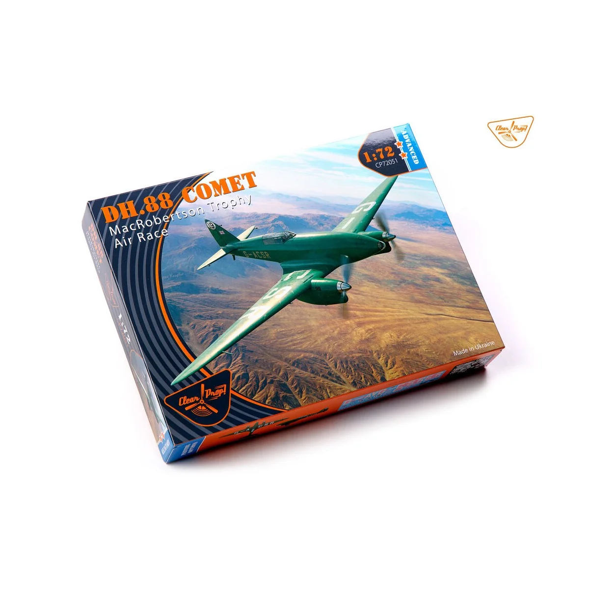 DH.88 Comet MacRobertson Trophy Air Race, 1/72 - Clear Prop Models ...