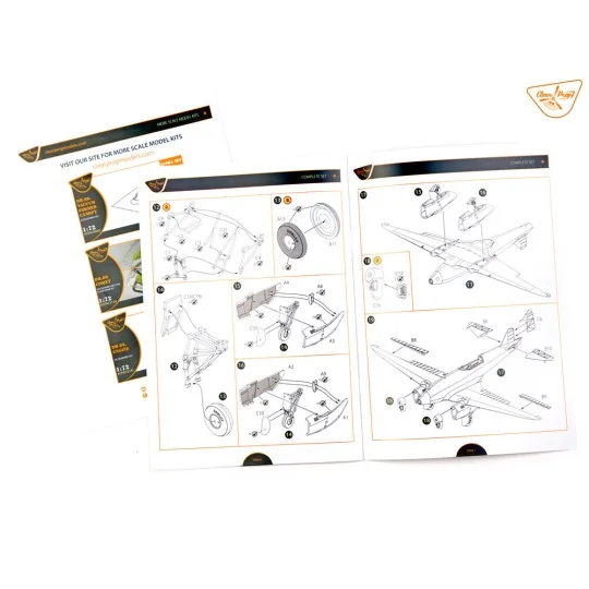 DH.88 Comet MacRobertson Trophy Air Race, 1/72 - Clear Prop Models ...