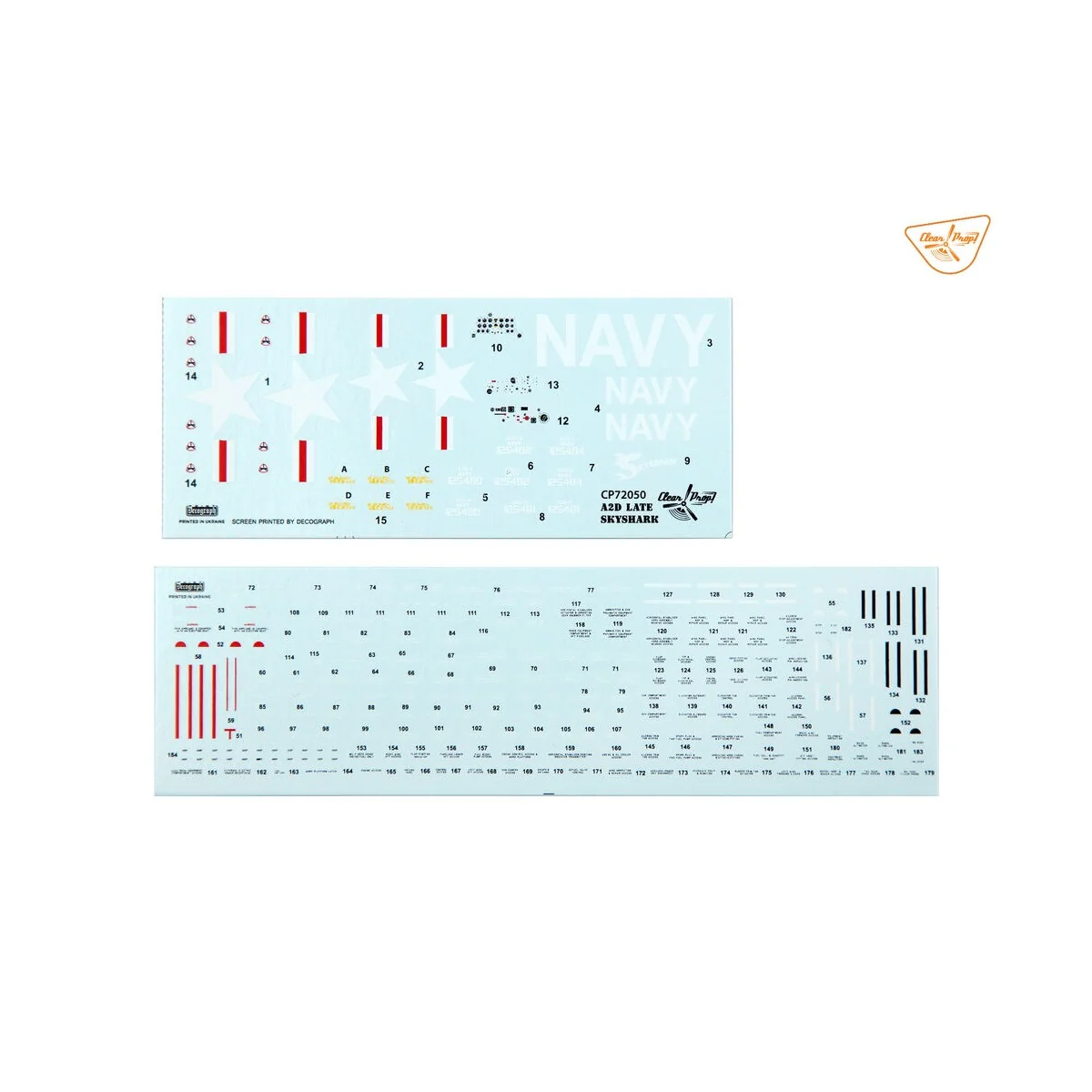 A2D-1 Skyshark, 1/72 - Clear Prop Models CP72050 A2D-1 Skyshark, 1/72 - Clear Prop Models CP72050