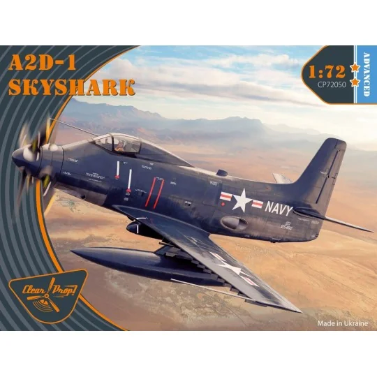 A2D-1 Skyshark, 1/72 - Clear Prop Models CP72050 A2D-1 Skyshark, 1/72 - Clear Prop Models CP72050