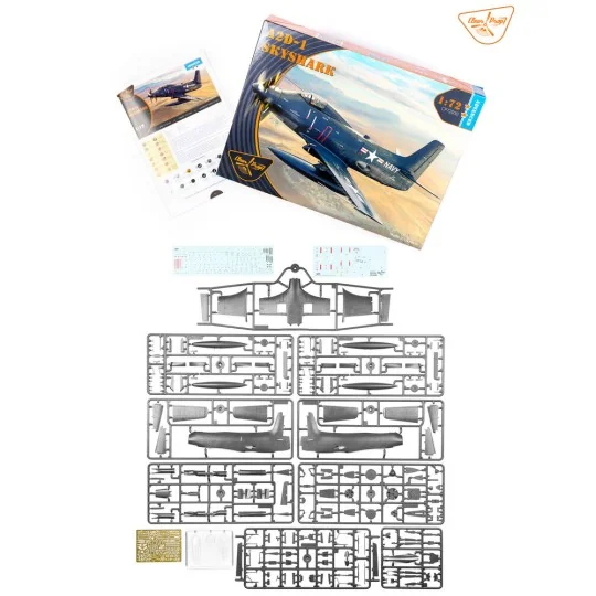 A2D-1 Skyshark, 1/72 - Clear Prop Models CP72050 A2D-1 Skyshark, 1/72 - Clear Prop Models CP72050
