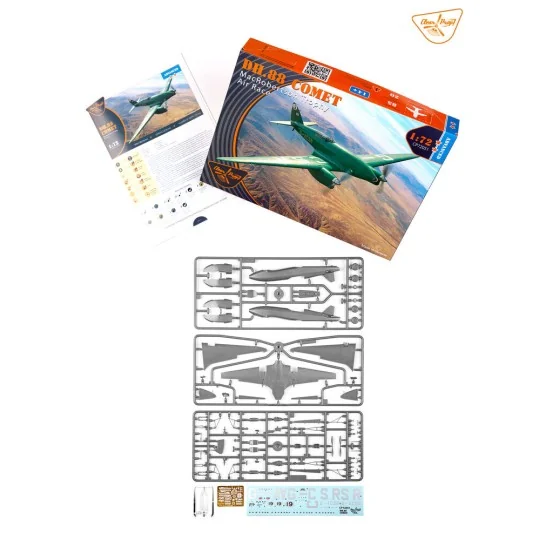 DH.88 Comet MacRobertson Trophy Air Race, 1/72 - Clear Prop Models ...