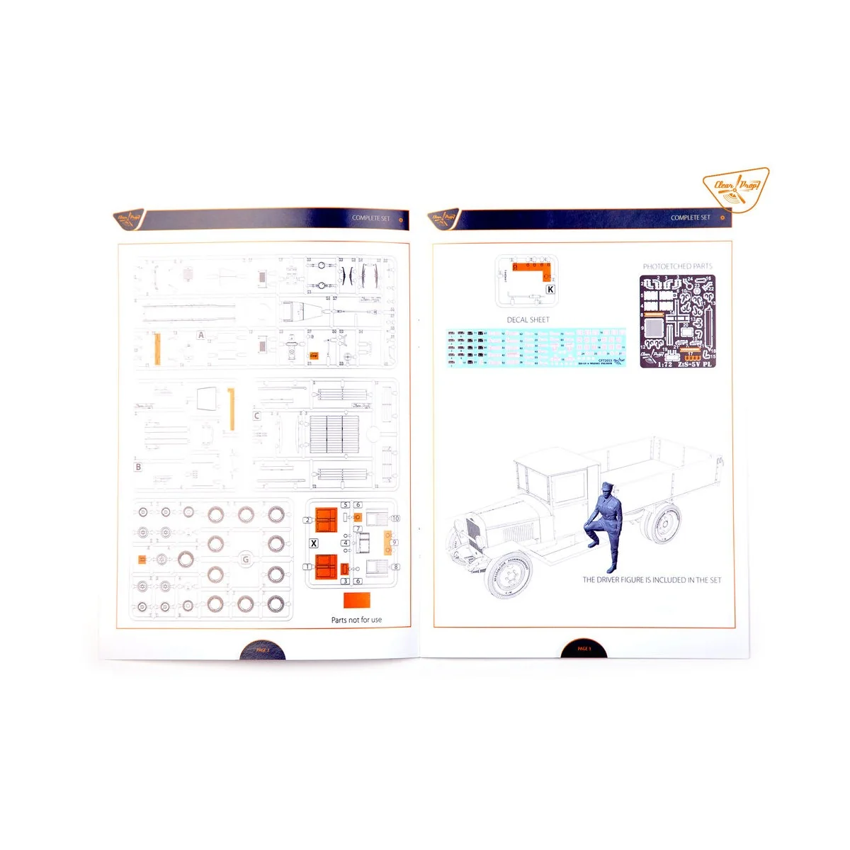 ZiS-5V W Wojsku Polskim, 1/72 - Clear Prop Models CP72053