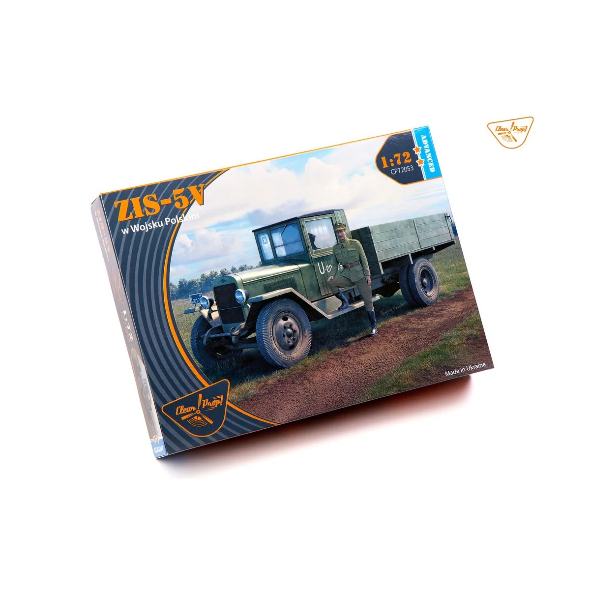 ZiS-5V W Wojsku Polskim, 1/72 - Clear Prop Models CP72053