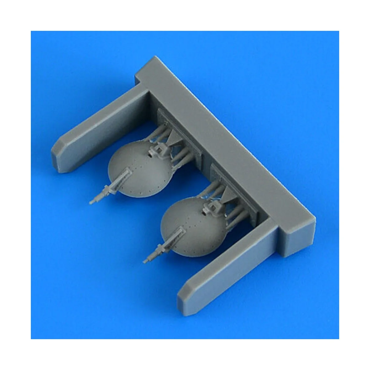 Su-25 Frogfoot open parachute covers ZVEZDA - Quickboost QB49 058