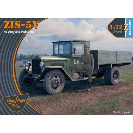 ZiS-5V W Wojsku Polskim, 1/72 - Clear Prop Models CP72053