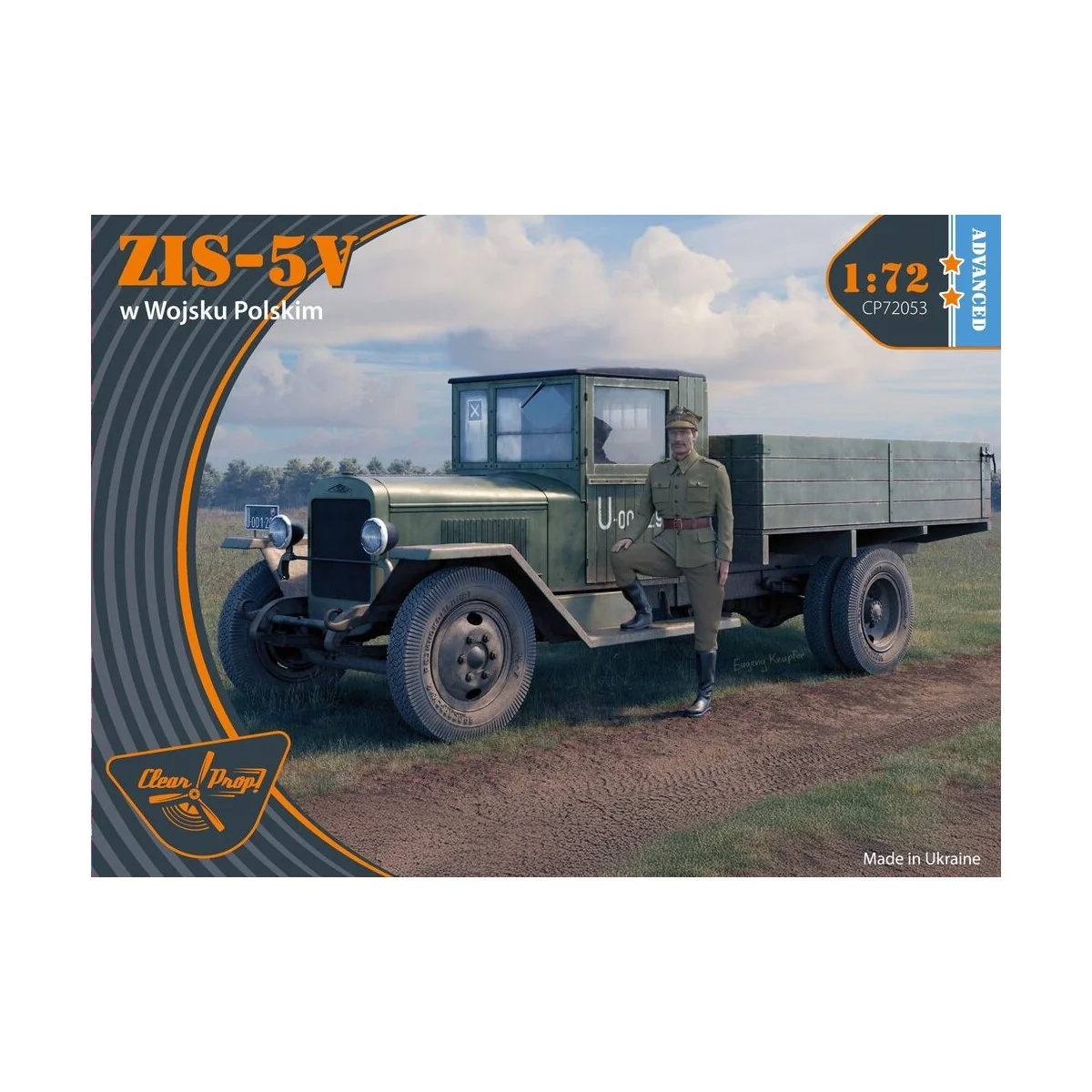 ZiS-5V W Wojsku Polskim, 1/72 - Clear Prop Models CP72053