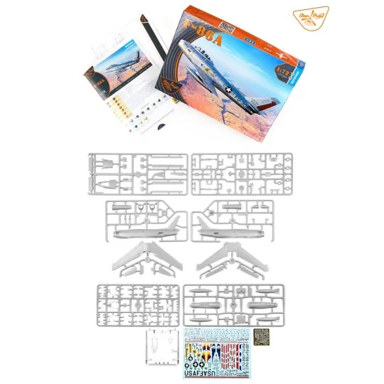 F-86A, 1/72 - Clear Prop Models CP72054
