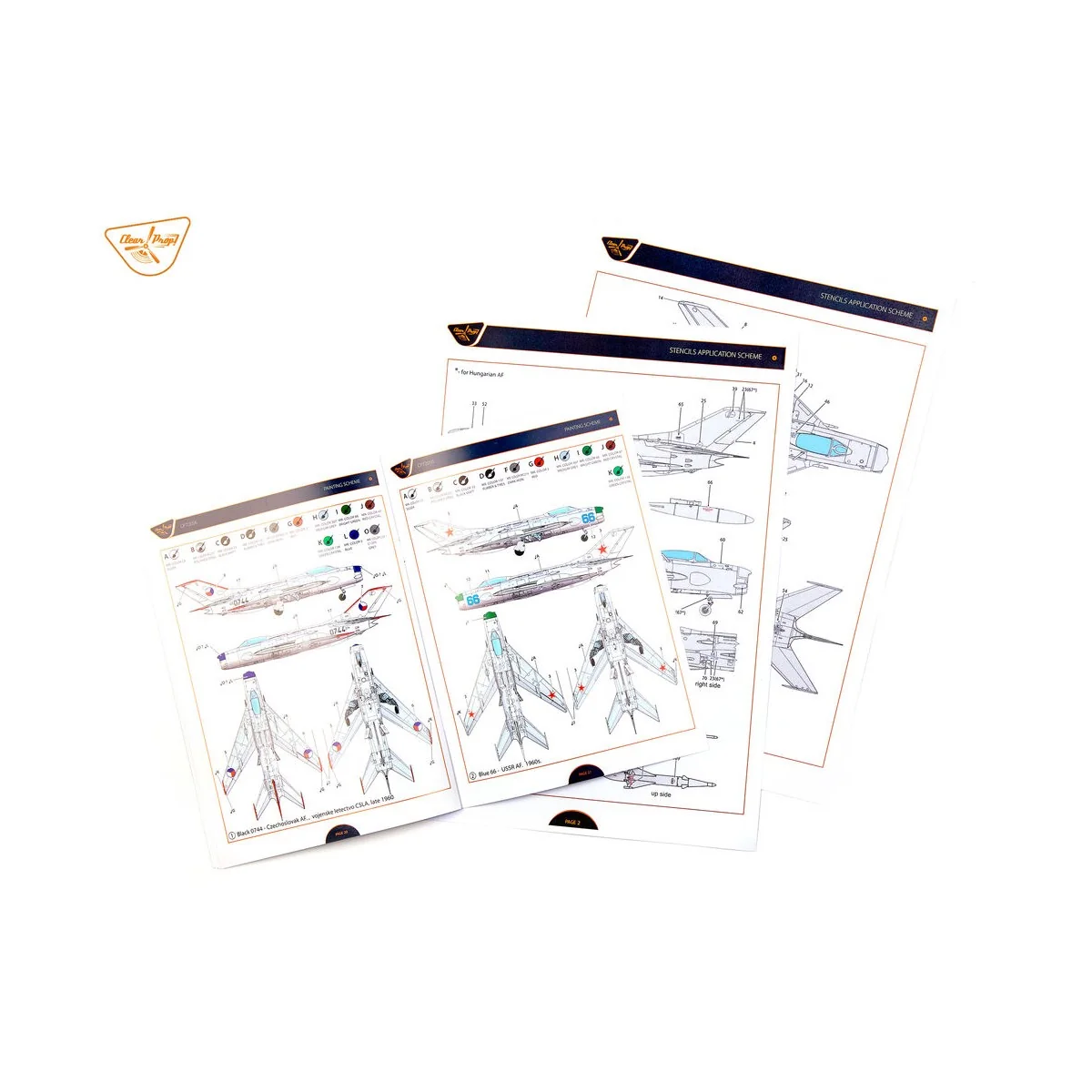 MiG-19P, 1/72 - Clear Prop Models CP72056 MiG-19P, 1/72 - Clear Prop Models CP72056