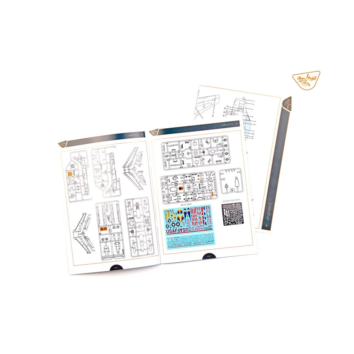 F-86A, 1/72 - Clear Prop Models CP72054