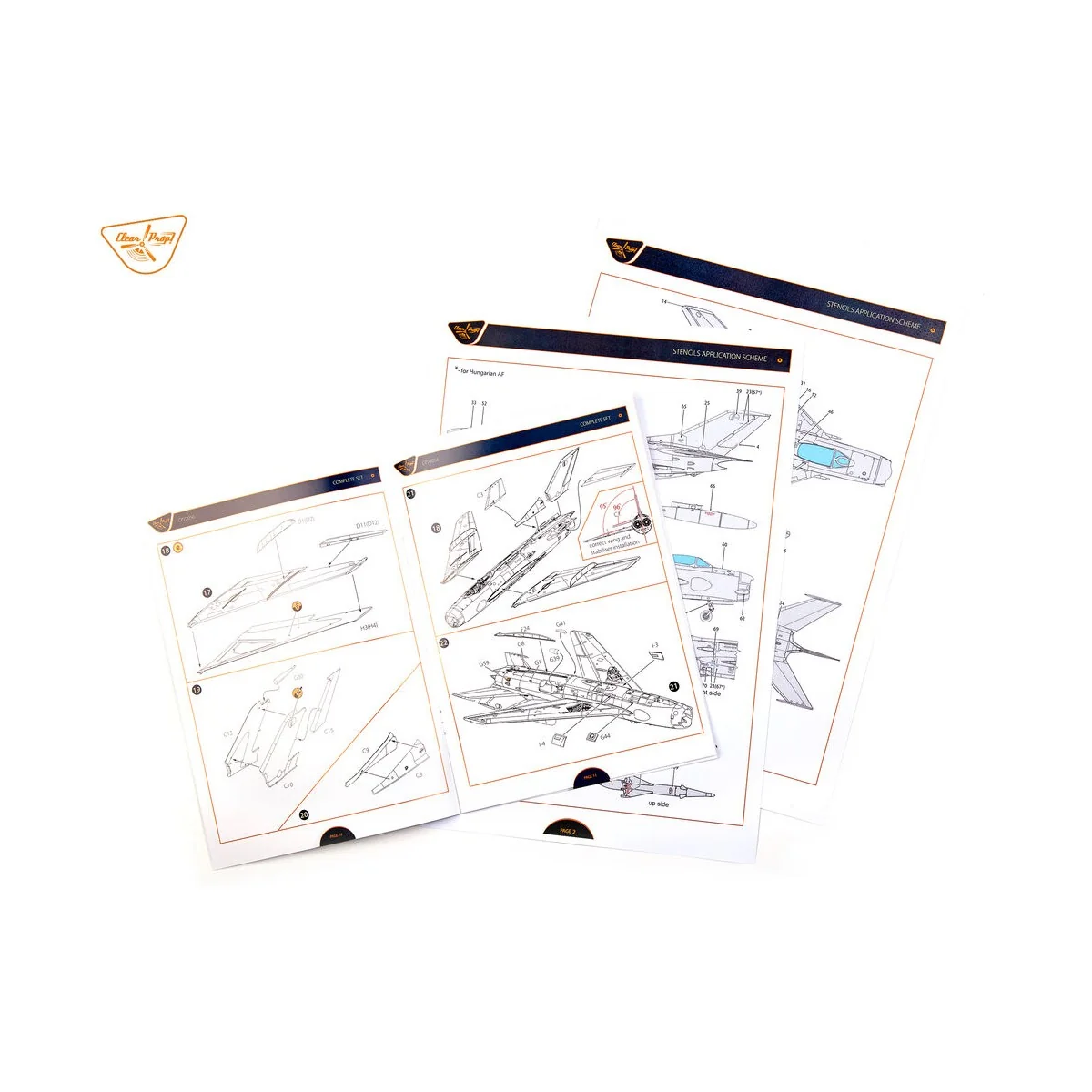 MiG-19P, 1/72 - Clear Prop Models CP72056 MiG-19P, 1/72 - Clear Prop Models CP72056