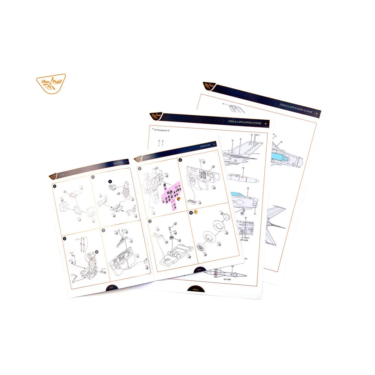 MiG-19P, 1/72 - Clear Prop Models CP72056 MiG-19P, 1/72 - Clear Prop Models CP72056