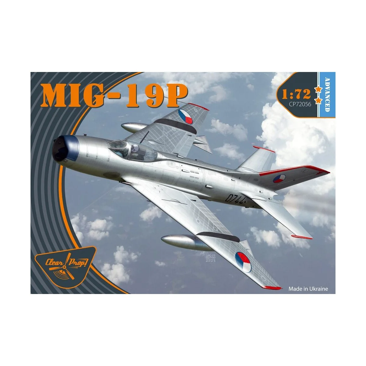 MiG-19P, 1/72 - Clear Prop Models CP72056 MiG-19P, 1/72 - Clear Prop Models CP72056