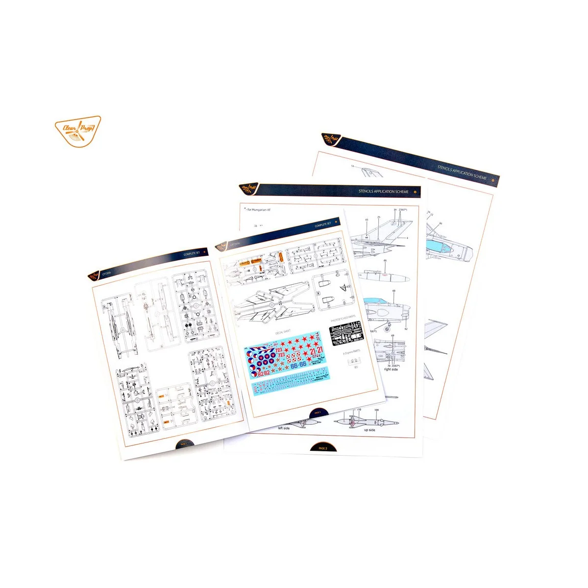 MiG-19P, 1/72 - Clear Prop Models CP72056 MiG-19P, 1/72 - Clear Prop Models CP72056