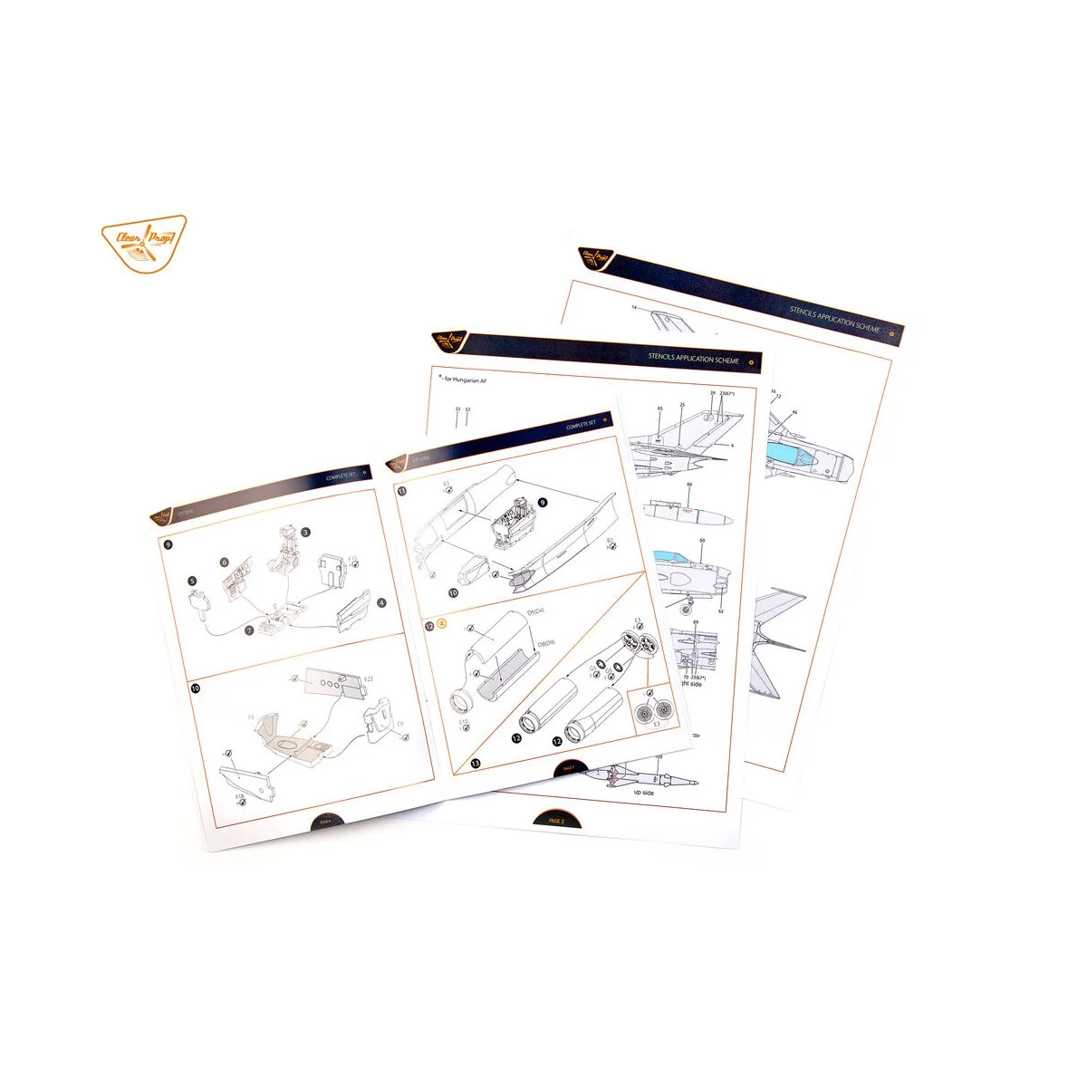 MiG-19P, 1/72 - Clear Prop Models CP72056 MiG-19P, 1/72 - Clear Prop Models CP72056