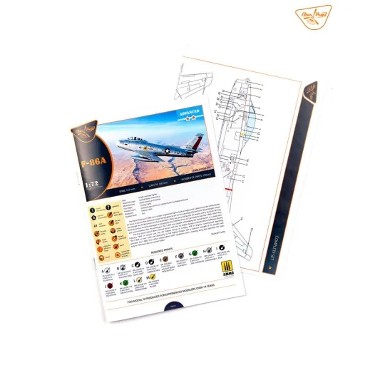 F-86A, 1/72 - Clear Prop Models CP72054