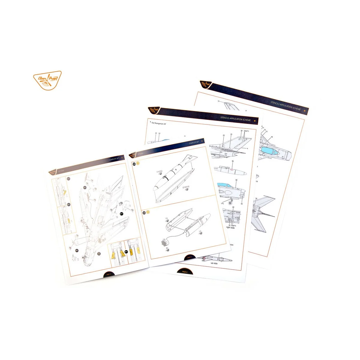 MiG-19P, 1/72 - Clear Prop Models CP72056 MiG-19P, 1/72 - Clear Prop Models CP72056