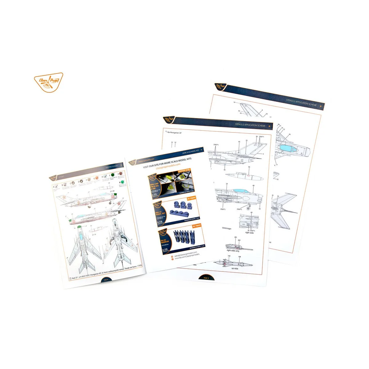 MiG-19PM, 1/72 - Clear Prop Models CP72057 MiG-19PM, 1/72 - Clear Prop Models CP72057