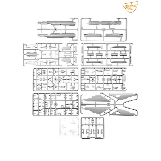 MiG-19P, 1/72 - Clear Prop Models CP72056 MiG-19P, 1/72 - Clear Prop Models CP72056