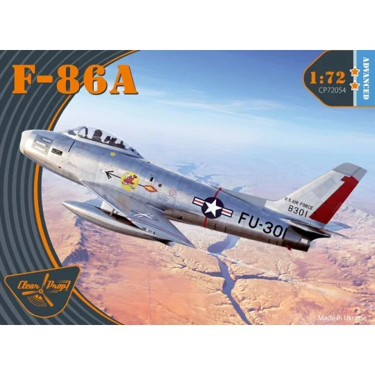 F-86A, 1/72 - Clear Prop Models CP72054