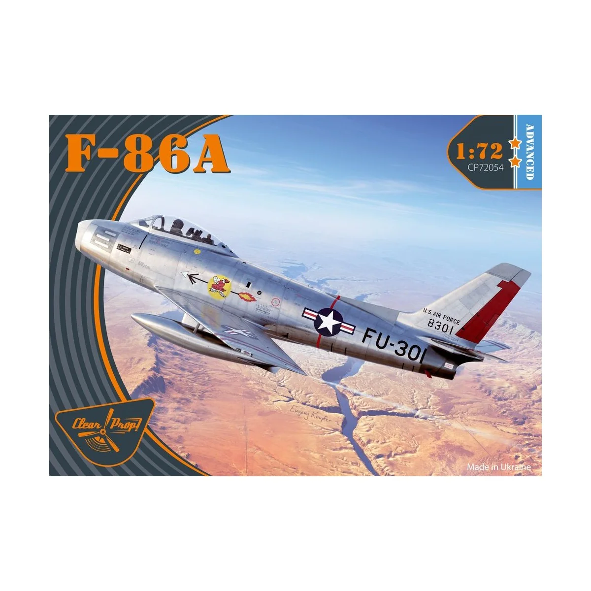 F-86A, 1/72 - Clear Prop Models CP72054