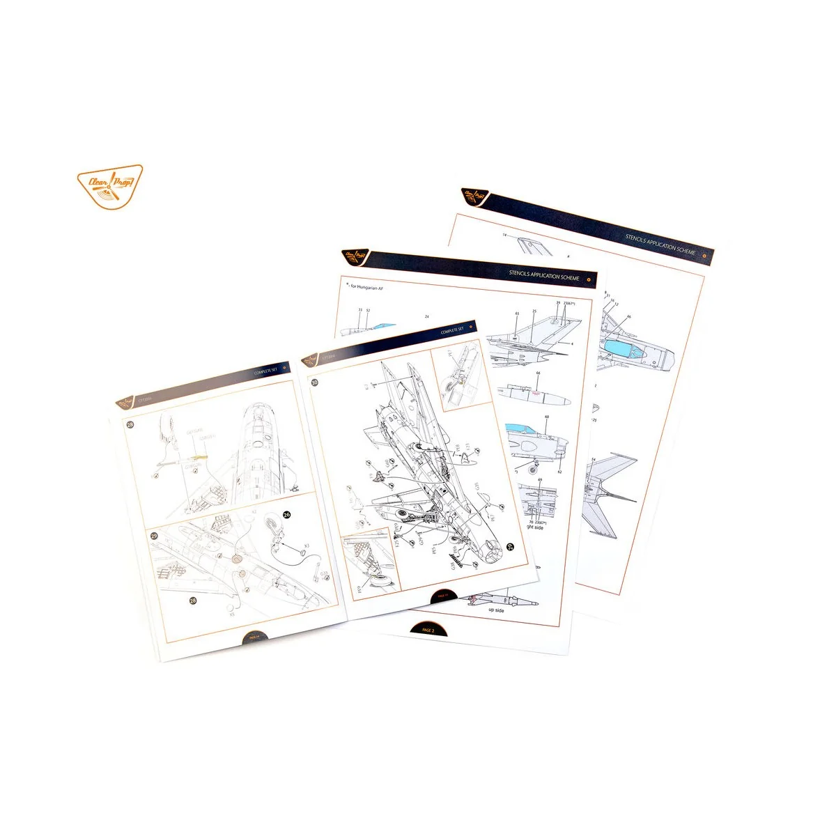 MiG-19P, 1/72 - Clear Prop Models CP72056 MiG-19P, 1/72 - Clear Prop Models CP72056