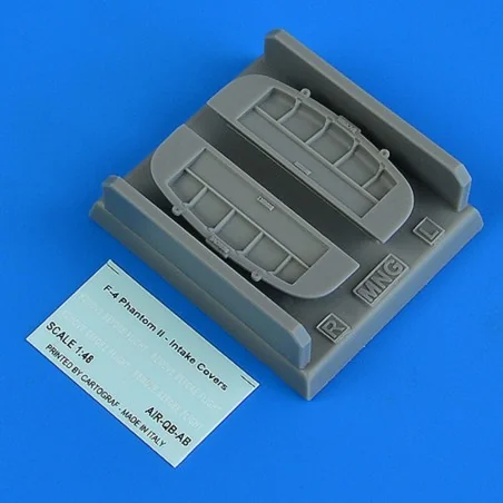 F-4E/G Phantom II FOD covers for MENG, 1/48 - Quickboost QB49 072