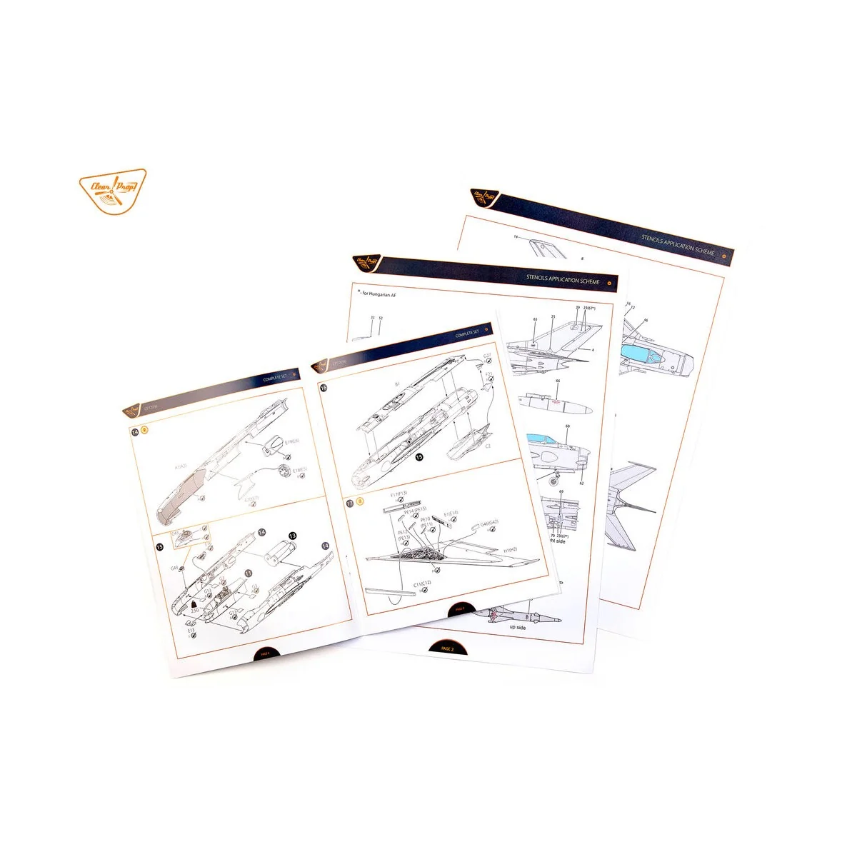 MiG-19P, 1/72 - Clear Prop Models CP72056 MiG-19P, 1/72 - Clear Prop Models CP72056