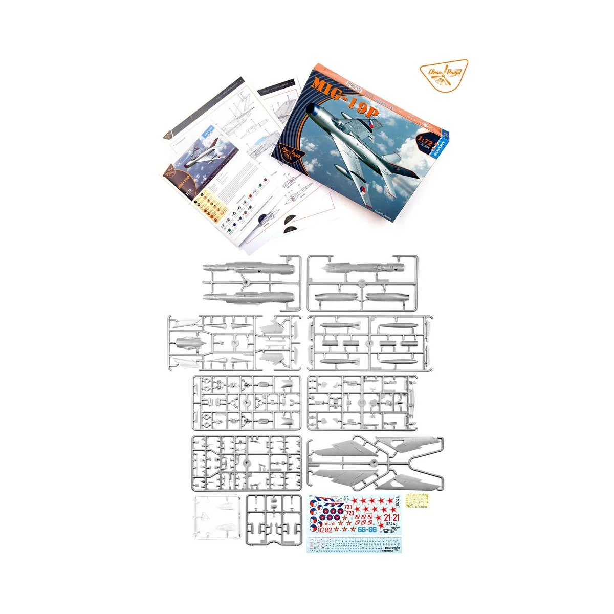 MiG-19P, 1/72 - Clear Prop Models CP72056 MiG-19P, 1/72 - Clear Prop Models CP72056