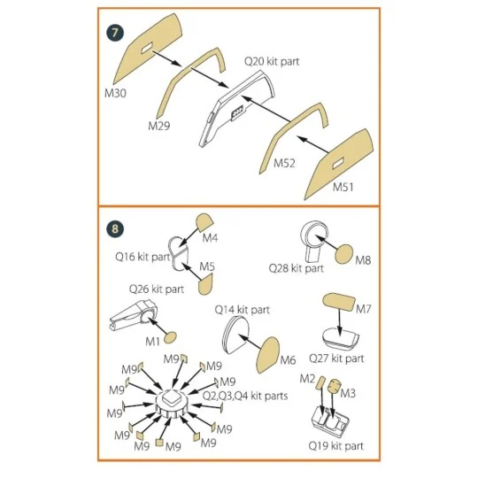 AH-64D/E Apache painting mask for TAKOM kit, 1/35 - Clear Prop Acce... AH-64D/E Apache painting mask for TAKOM kit, 1/35 - Clear Prop Acce...