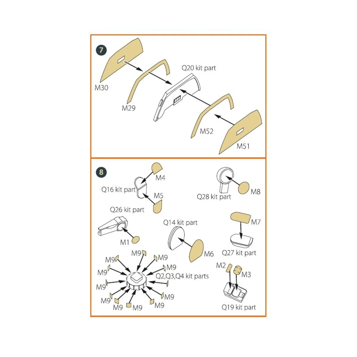 AH-64D/E Apache painting mask for TAKOM kit, 1/35 - Clear Prop Acce... AH-64D/E Apache painting mask for TAKOM kit, 1/35 - Clear Prop Acce...