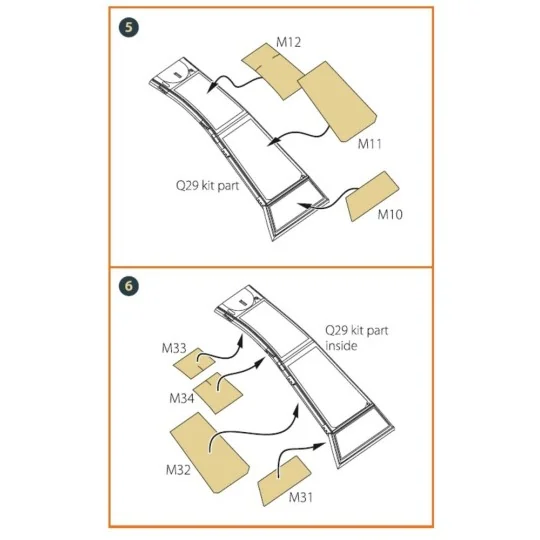 AH-64D/E Apache painting mask for TAKOM kit, 1/35 - Clear Prop Acce... AH-64D/E Apache painting mask for TAKOM kit, 1/35 - Clear Prop Acce...