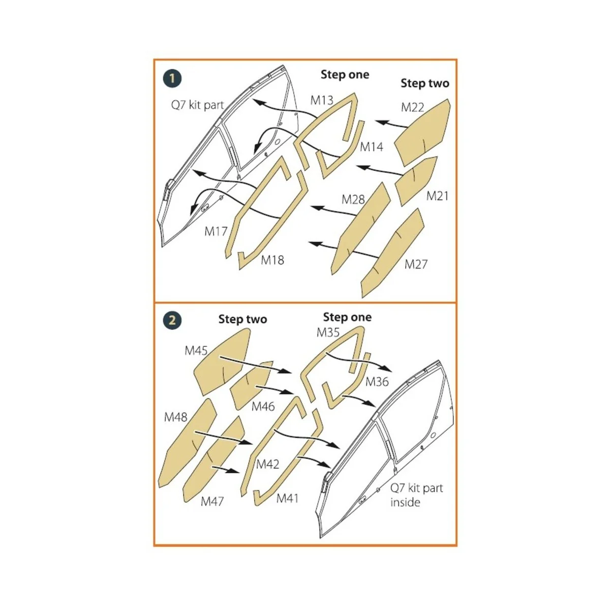 AH-64D/E Apache painting mask for TAKOM kit, 1/35 - Clear Prop Acce... AH-64D/E Apache painting mask for TAKOM kit, 1/35 - Clear Prop Acce...